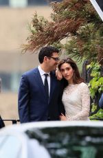 EMMY ROSSUM Marries Sam Esmail in New York 05/26/2017