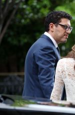 EMMY ROSSUM Marries Sam Esmail in New York 05/26/2017