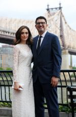 EMMY ROSSUM Marries Sam Esmail in New York 05/26/2017