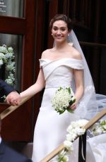 EMMY ROSSUM Marries Sam Esmail in New York 05/28/2017