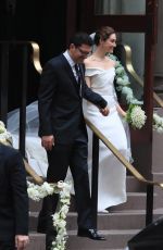 EMMY ROSSUM Marries Sam Esmail in New York 05/28/2017