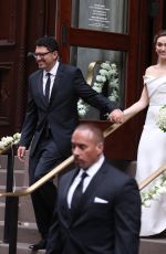EMMY ROSSUM Marries Sam Esmail in New York 05/28/2017