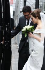 EMMY ROSSUM Marries Sam Esmail in New York 05/28/2017