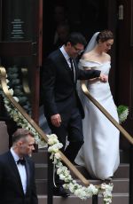 EMMY ROSSUM Marries Sam Esmail in New York 05/28/2017