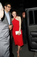EMMY ROSSUM Out for Dinner in New York 05/25/2017