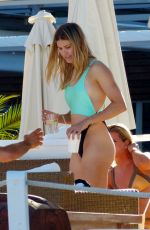 EUGENIE BOUCHARD in Swimsuit on Vacationing in Mallorca 06/22/2017