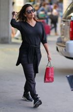 EVA LONGORIA Arrives at Airport in Vancouver 06/19/2017