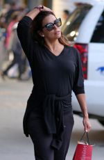EVA LONGORIA Arrives at Airport in Vancouver 06/19/2017