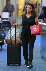 EVA LONGORIA Arrives at Airport in Vancouver 06/19/2017