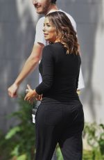 EVA LONGORIA Leaves Overboard Set in Vancouver 06/12/2017