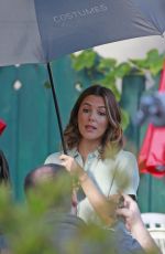 EVA LONGORIA on the Set of Overboard in Vancouver 06/12/2017