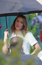 EVA LONGORIA on the Set of Overboard in Vancouver 06/12/2017
