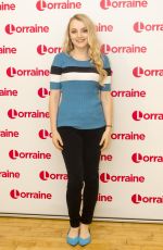 EVANNA LYNCH at Lorraine TV Show in London 06/26/2017