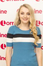 EVANNA LYNCH at Lorraine TV Show in London 06/26/2017