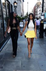 FARAH SATTUR and NAOMI HEDMAN Out in London 06/21/2017