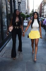 FARAH SATTUR and NAOMI HEDMAN Out in London 06/21/2017