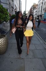 FARAH SATTUR and NAOMI HEDMAN Out in London 06/21/2017