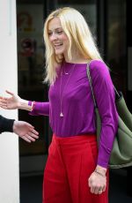 FEARNE COTTON Arrives at BBC Radio 2 in London 05/31/2017