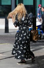 FEARNE COTTON Arrives at BBC Radio 2 Studios in London 06/01/2017