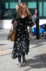 FEARNE COTTON Arrives at BBC Radio 2 Studios in London 06/01/2017