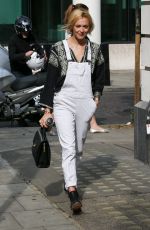 FEARNE COTTON Out and About in London 06/02/2017