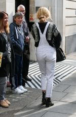 FEARNE COTTON Out and About in London 06/02/2017