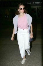 FELICITY JONES at Los Angeles International Airport 06/26/2017