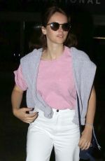 FELICITY JONES at Los Angeles International Airport 06/26/2017