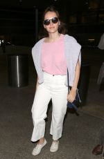 FELICITY JONES at Los Angeles International Airport 06/26/2017
