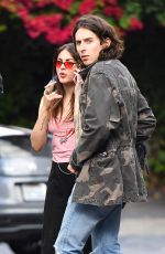 FRANCES BEAN COBAIN and Matthew R Cook Out Kissing in Los Angeles 06/11/2017