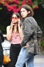 FRANCES BEAN COBAIN and Matthew R Cook Out Kissing in Los Angeles 06/11/2017