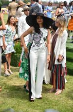 FREIDA PINTO at Veuve Cliquot Polo Classic in Jersey City 06/03/2017