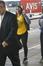 GABBY DOUGLAS at LAX in Los Angeles 06/03/2017