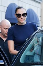 GAL GADOT Leaves Her Hotel in New York 06/01/2017