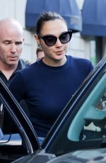 GAL GADOT Leaves Her Hotel in New York 06/01/2017