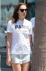 GAL GADOT Out and About in Los Angeles 06/19/2017