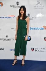 GEMMA CHAN at Sentebale Royal Salute Polo Cup in Singapore 06/05/2017