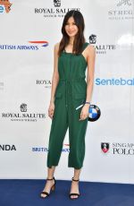 GEMMA CHAN at Sentebale Royal Salute Polo Cup in Singapore 06/05/2017