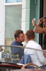GERI HALLIWELL at an Al Fresco Meal in Primrose Hill 06/25/2017