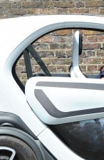 GERI HALLIWELL Taking Her Electric Car for a Spin in London 06/26/2017
