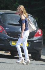 GERI HALLIWELL Taking Her Electric Car for a Spin in London 06/26/2017