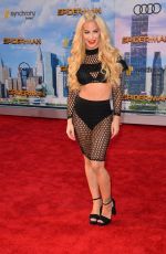 GIGI GORGEOUS at Spiderman: Homecoming Premiere in Los Angeles 06/28/2017