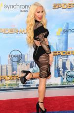 GIGI GORGEOUS at Spiderman: Homecoming Premiere in Los Angeles 06/28/2017