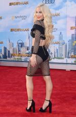 GIGI GORGEOUS at Spiderman: Homecoming Premiere in Los Angeles 06/28/2017