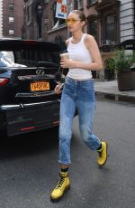 GIGI HADID Arrives at a Photoshoot in New York 06/26/2017