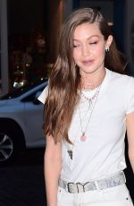 GIGI HADID Arrives at Her Apartment in New York 06/10/2017