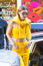 GIGI HADID Arrives at Her Home in New York 06/02/2017