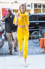 GIGI HADID Arrives at Her Home in New York 06/02/2017
