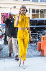 GIGI HADID Arrives at Her Home in New York 06/02/2017