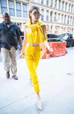 GIGI HADID Arrives at Her Home in New York 06/02/2017